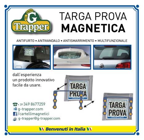 ORDINA IL TUO PORTA TARGA MAGNETICO! – G-Trapper & Partners