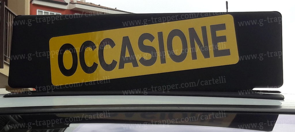 tabelle magnetiche XXL tetto auto www.g-trapper.com/cartelli Info3498677259 g-trapper@g-trapper.com